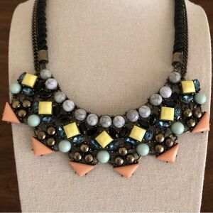 Sugarfix by BaubleBar | Multicolor Statement Necklace | 18” Adjustable